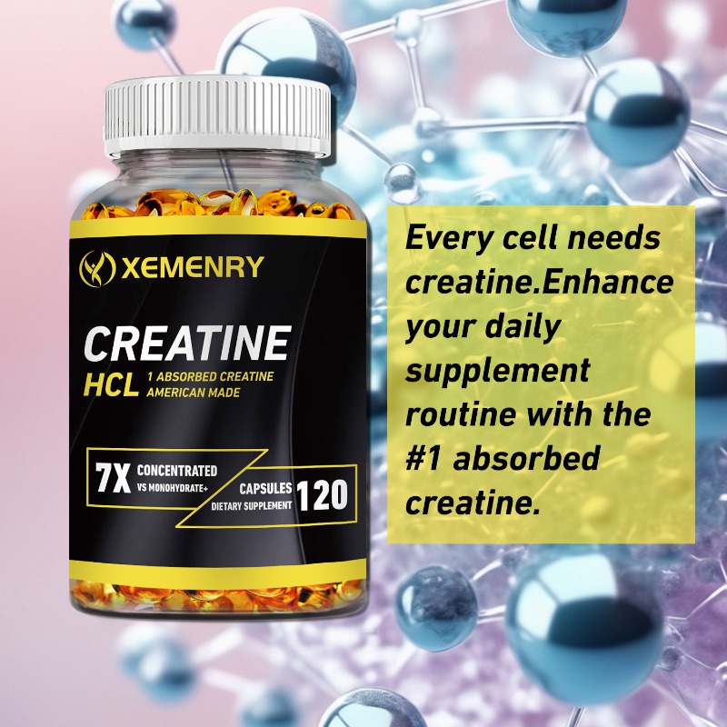 Creatine Hcl Capsule - Cápsulas de Creatina HCl, Aumenta a