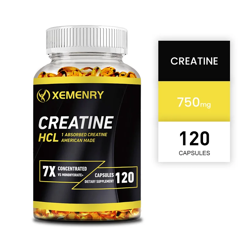 Creatine Hcl Capsule - Creatine HCl - Ajuda com treinos
