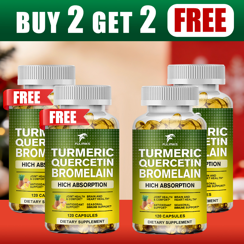 Turmeric Curcumin Capsule - Compre 2 e Ganhe 2 Grátis!