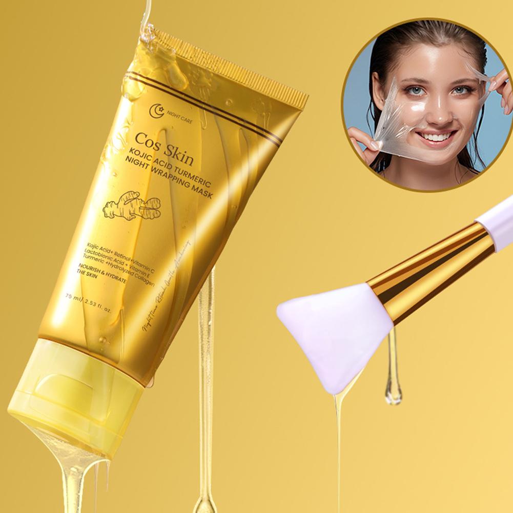 Turmeric Curcumin Capsule - Máscara Peel Off de Ácido Kojico