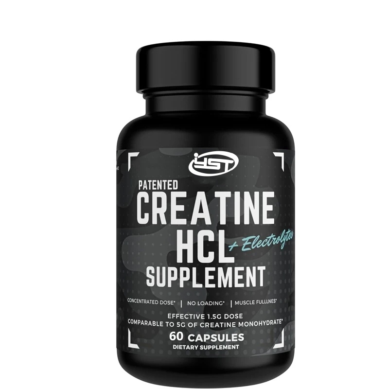 Creatine Hcl Capsule - Cápsulas de creatina HCL 50 porções/1,5G
