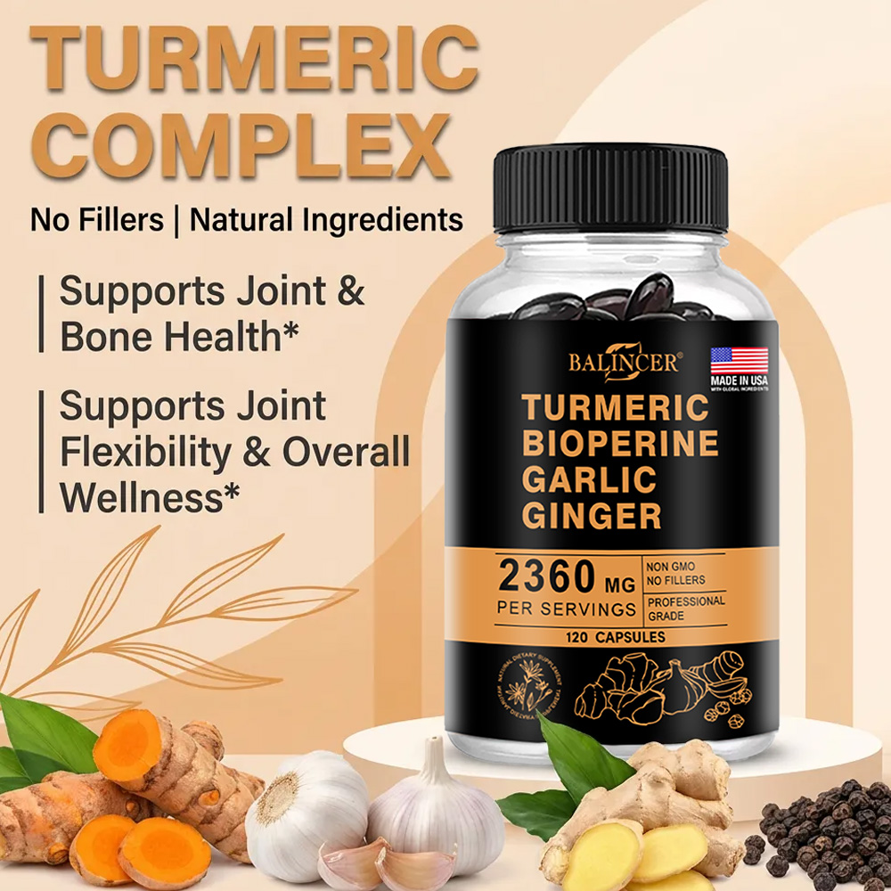 Cápsulas de Cúrcuma e Gengibre - Turmeric Curcumin Capsule avaliação e preço