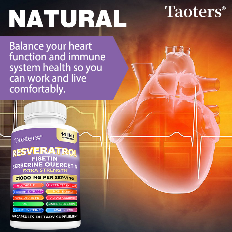 Suplemento Resveratrol com Nad - Resveratrol Capsule Anti Aging avaliação e preço