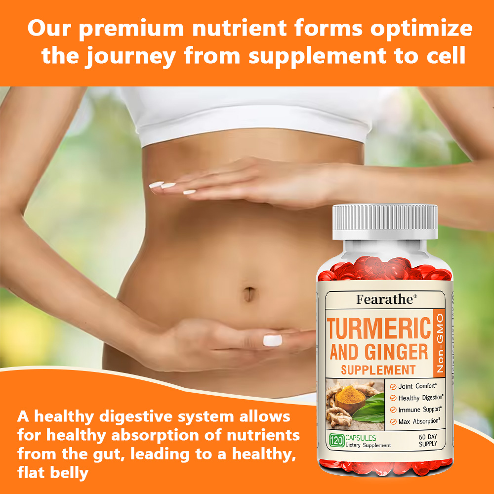 Cápsulas de Cúrcuma com Gengib - Turmeric Curcumin Capsule avaliação e preço