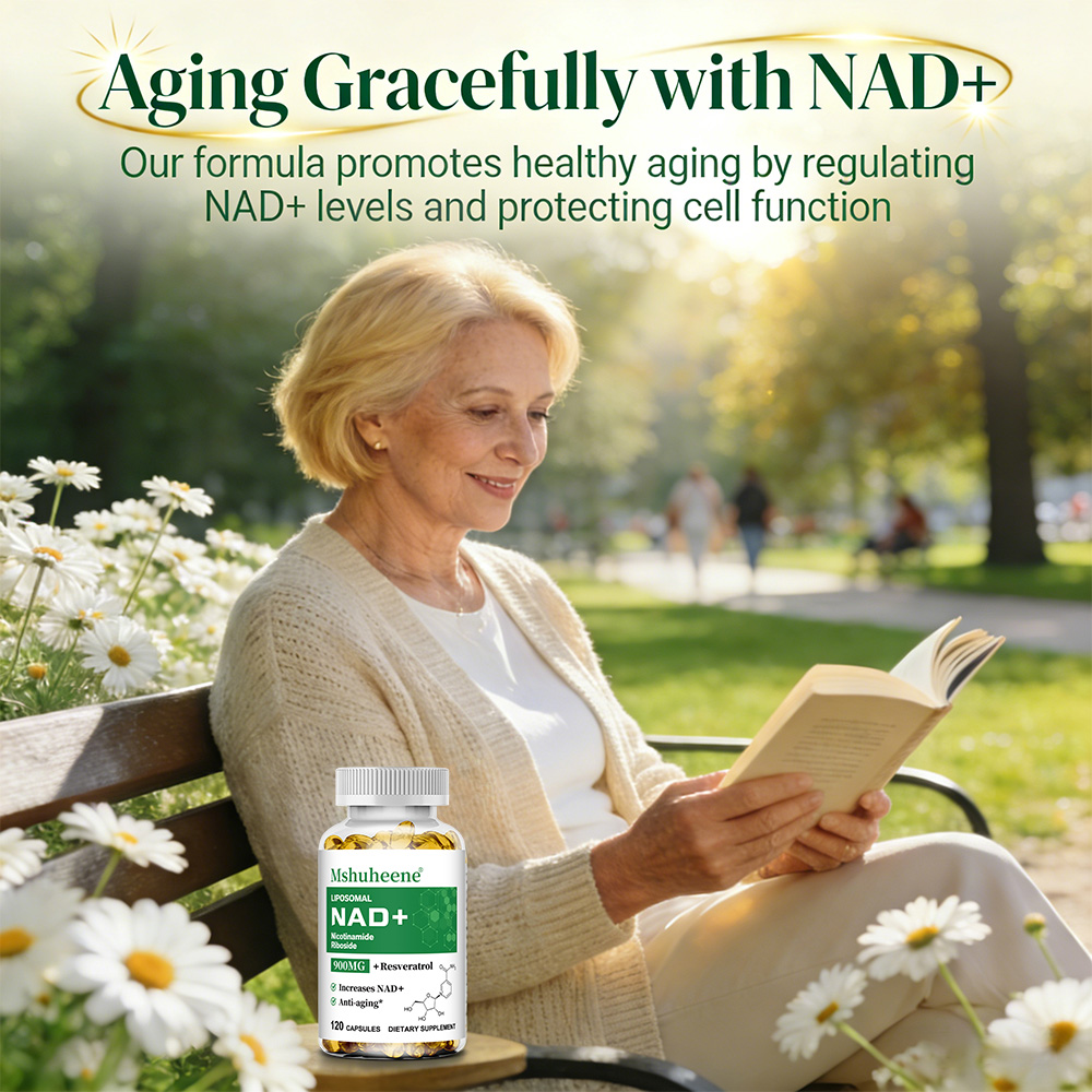 Cápsulas NAD+ Booster com Quer - Resveratrol Capsule Anti Aging avaliação e preço