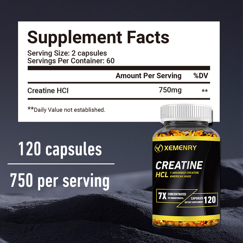 Creatine HCl - aumenta a resis - Creatine Hcl Capsule avaliação e preço