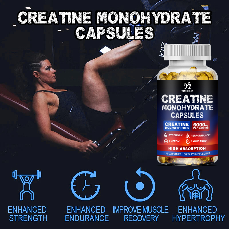 Suplemento de Creatina Muscle  - Creatine Hcl Capsule avaliação e preço