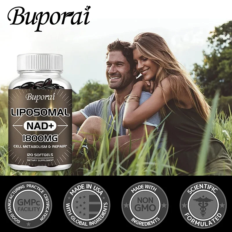 Suplemento Lipossomal de NAD - - Resveratrol Capsule Anti Aging avaliação e preço