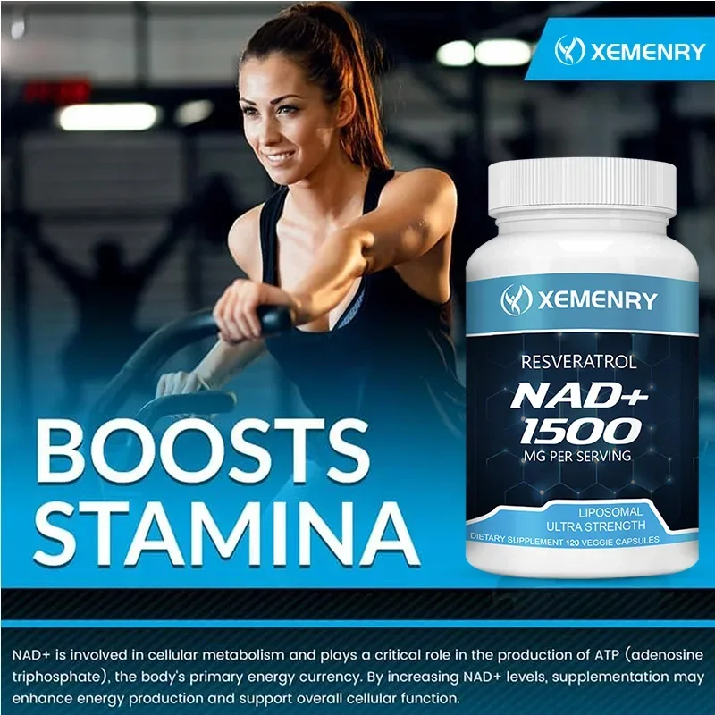 Suplementos NAD+ - Energia Nat - Resveratrol Capsule Anti Aging avaliação e preço