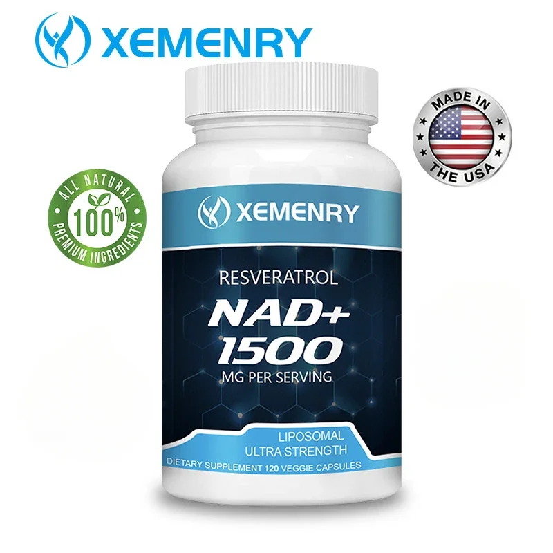 Suplementos NAD+ - Energia Nat - Resveratrol Capsule Anti Aging avaliação e preço