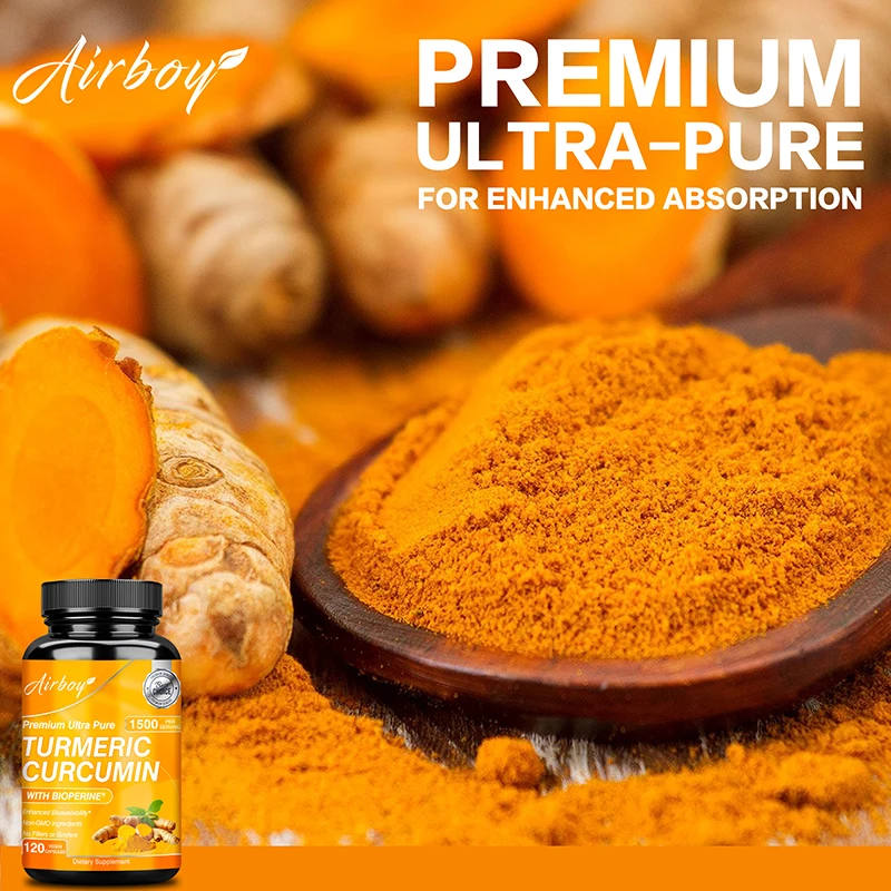 Cápsulas de curcumina de cúrcu - Turmeric Curcumin Capsule avaliação e preço