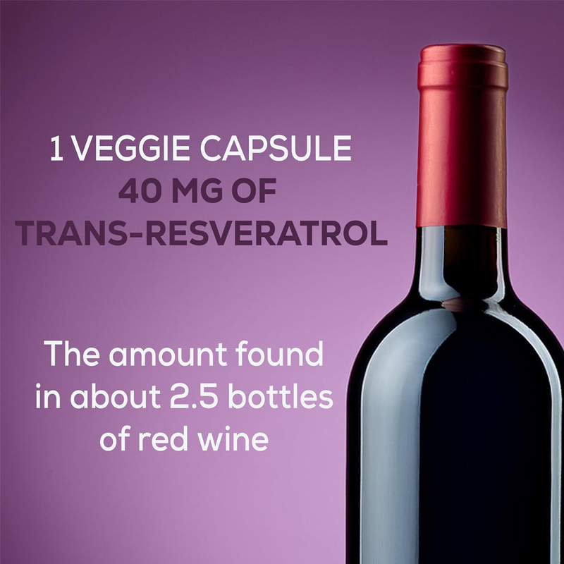 Suplemento Resveratrol - apoia - Resveratrol Capsule Anti Aging avaliação e preço
