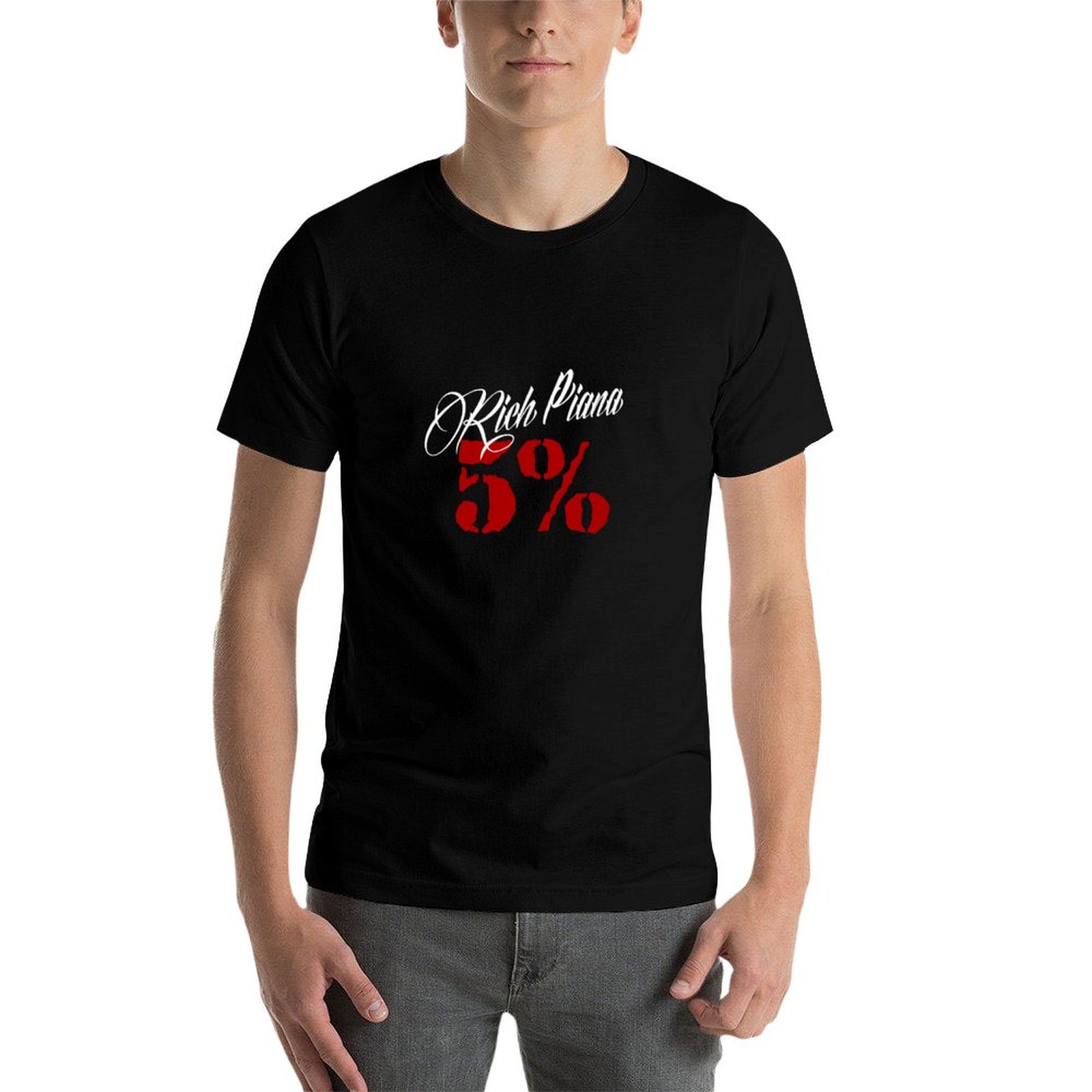 Camiseta clássica Rich Piana 5 - T Nutrition Fitness avaliação e preço