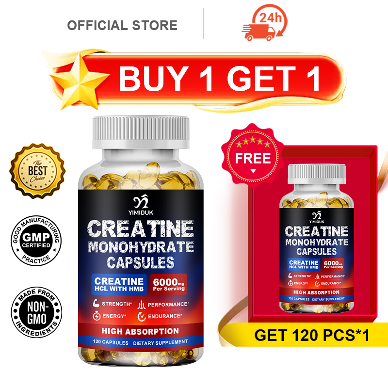 Suplemento 3 em 1 de Creatina  - Creatine Hcl Capsule avaliação e preço