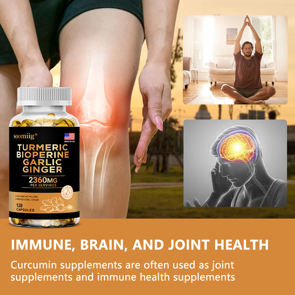 Suplemento de cúrcuma e gengib - Turmeric Curcumin Capsule avaliação e preço