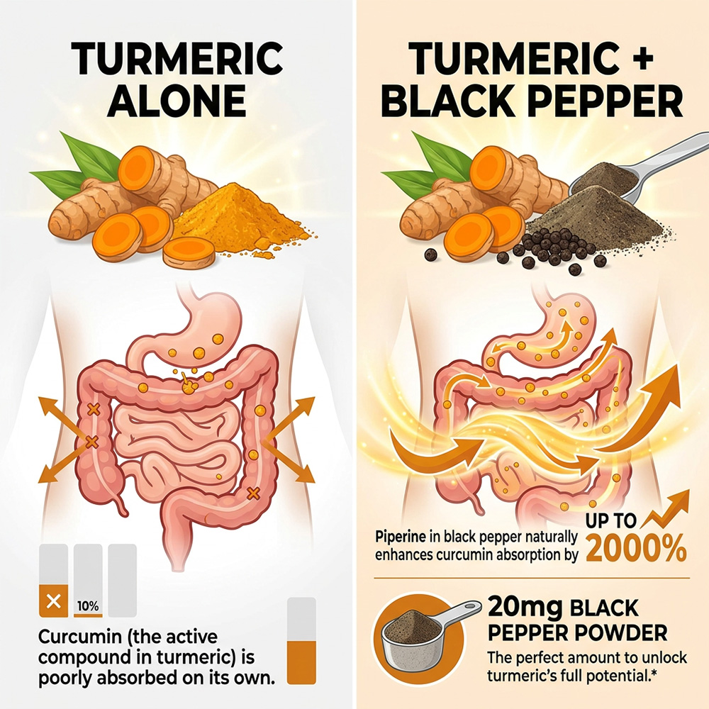 Cúrcuma Curcumina com Pimenta  - Turmeric Curcumin Capsule avaliação e preço